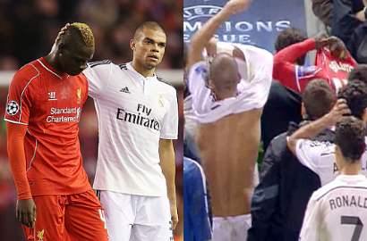 Pelatih Liverpool Pastikan Hukum Mario Balotelli Usai Tukar Kaos dengan Pepe