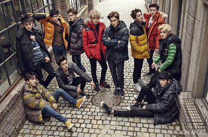 EXO Terpilih Sebagai yang Paling Disukai Orang Tiongkok