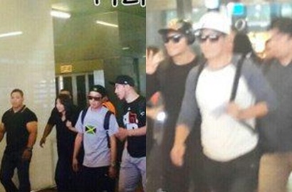 Fans Sambut Kedatangan Bintang 'Running Man' di Jakarta