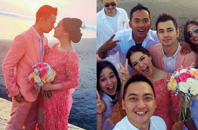 Serba Pink di Pesta Pernikahan Raffi Ahmad-Nagita di Bali