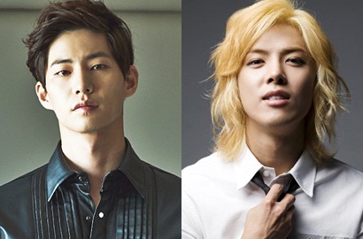 Song Jae Rim dan Kangnam M.I.B Sedang Syuting 'Running Man'