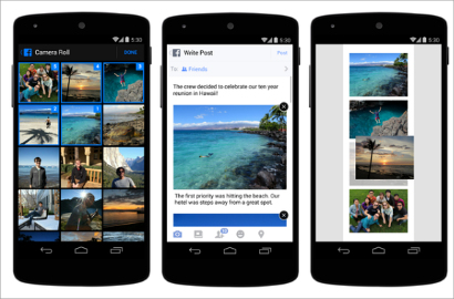 Aplikasi Facebook Newsroom Bisa Bagikan Cerita Bergambar