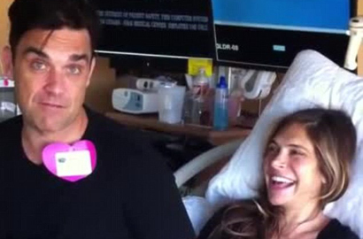 Robbie Williams dan Ayda Field Sambut Kelahiran Anak Kedua