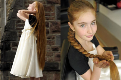 Gadis Ini Disebut Rapunzel Hidup Karena Rambut Panjangnya