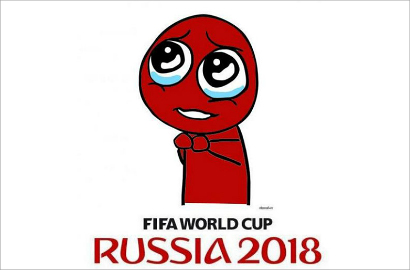 Usai Dirilis, Netter Bikin Meme Plesetan Logo Piala Dunia 2018