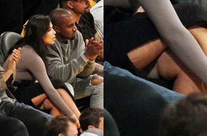 Pakaian Dalam Kim Kardashian Terekspos Gara-Gara Salah Posisi Duduk