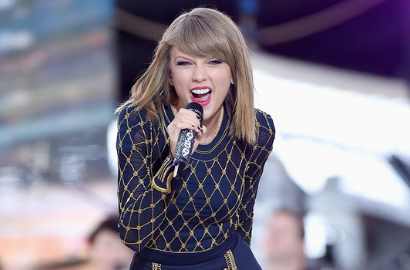 Bocorkan Akan Gelar Tur, Taylor Swift Enerjik di Konser GMA