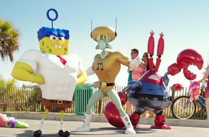 SpongeBob Cs Jadi Superhero di Trailer Film 'Sponge Out of Water'