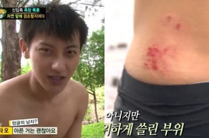Tao EXO Santai Terluka Kena Ombak di 'Laws of the Jungle'