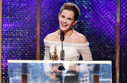 Emma Watson Dedikasikan 'Britannia Award' untuk Hamster