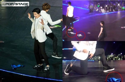 'Hujan Bra' dan Celana Saat EXO-K Manggung di 'Music Bank' Meksiko