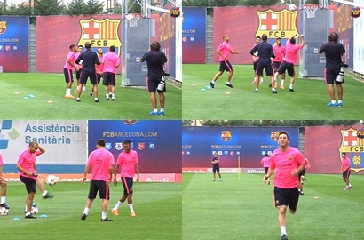Lionel Messi Ternyata Juga Jago Main Basket