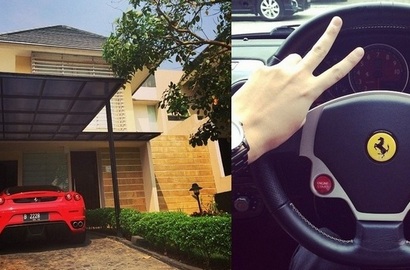 Ini Rumah dan Mobil Mewah Kevin Aprilio