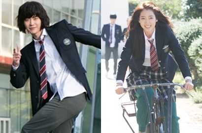 Foto Adegan Lee Jong Suk dan Park Shin Hye di 'Pinocchio'