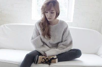 Cantiknya Tiffany SNSD Kenakan Baju Musim Dingin di Elle