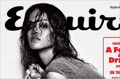 Rihanna Pose 'Panas' untuk Esquire U.K. Edisi Desember
