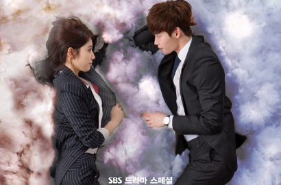 Park Shin Hye dan Lee Jong Suk Saling Tatap di Poster 'Pinocchio'