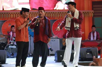 Bolot dan Artis Betawi Meriahkan Pagelaran Budaya Betawi 2014