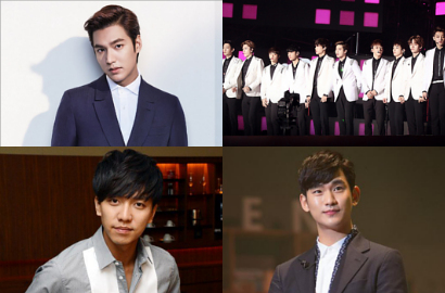 Lee Min Ho, EXO Cs Terima Korean Popular Culture and Arts Award 2014