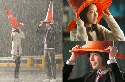 Lee Jong Suk dan Park Shin Hye 4 Jam Diguyur Air Syuting 'Pinocchio'