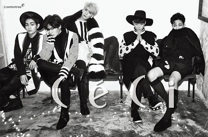 SHINee Pukau Fans Tampil Keren di CeCi Edisi Desember