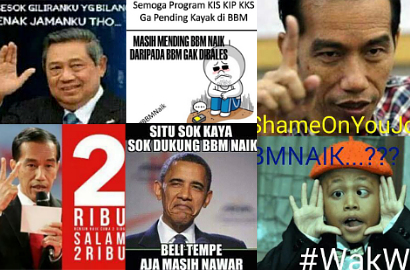 Netter Sindir Kenaikan Harga BBM dengan Meme Kocak dan Tebakan