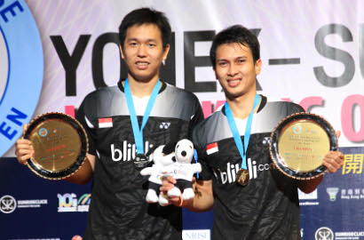 Mohammad Ahsan/Hendra Setiawan Juara di Hong Kong Open Super Series