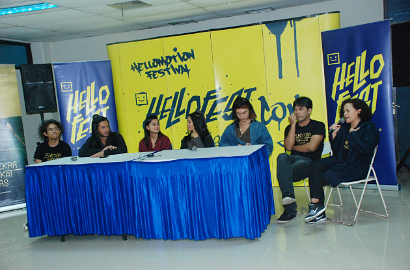 Mira Lesmana Curhat Rekor  'Pendekar Tongkat Emas' di HelloFest 2014