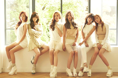 Mellow di MV 'Luv', A Pink Langsung Kuasai Chart Musik Korea