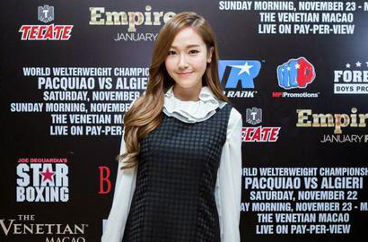 Jessica Eks SNSD Nonton Tinju Bareng Tyler Kwon