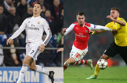Ronaldo Samai Rekor Raul, Arsenal Taklukkan Dortmund di Liga Champions