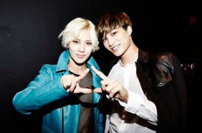 Netter Heboh Taemin-Kai Masuk Daftar Pasangan Ciuman di MAMA 2014