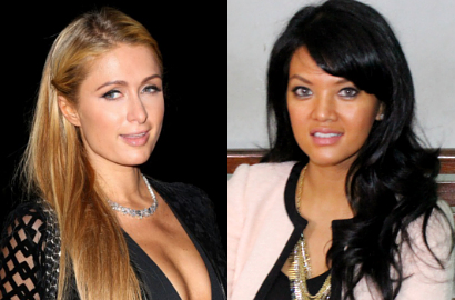 Foto Bareng, Farah Quinn Lebih Tinggi Dibanding Paris Hilton