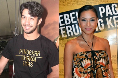 Kocaknya Meme Reza Rahadian Dipeluk Adinia Wirasti di 'Kapan Kawin?'