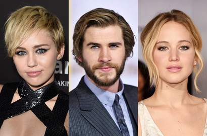 Miley Cyrus Ingin Bentrok dengan Jennifer Lawrence Demi Liam Hemsworth