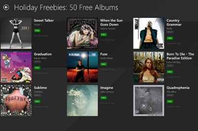 Microsoft Gratiskan 50 Album Nge-Hits Selama Promosi Xbox Music