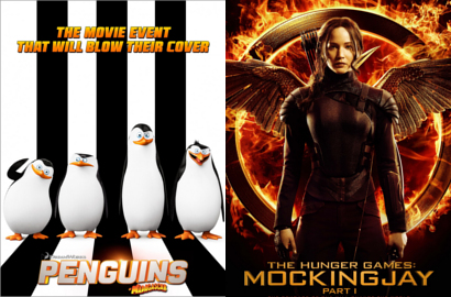'Penguins of Madagascar' Gagal Geser 'Mockingjay' dari Puncak Box Office