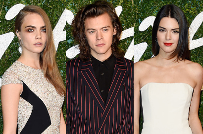 Harry Styles Senang Tak Sengaja Ketemu Para Mantan di British Fashion 2014