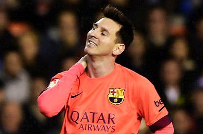 Valencia Belum Bisa Temukan Pelempar Botol ke Kepala Lionel Messi