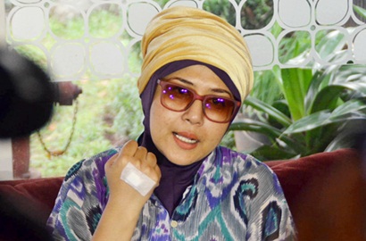 Jalani Kemoterapi Kedua, Ria Irawan Makin Tegar