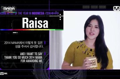 Fans Gembira Raisa Menang MAMA 2014