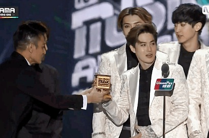 EXO Dikritik Tak Sopan pada Andy Lau Saat Terima Award MAMA 2014