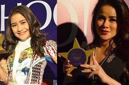 Syahrini Overekspose, Mulan Jameela Korban Fashion di Yahoo Awards 2014