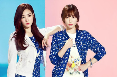 Tiffany dan Tae Yeon SNSD Sambut Konser di Jepang Kenakan Pita Besar