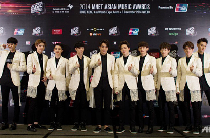 'Overdose' EXO Jadi Album Terlaris 2014 Versi Hanteo