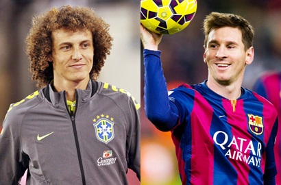 David Luiz Puji Lionel Messi Pemain Terbaik Sepanjang Masa