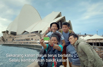 Serunya Petualangan Iqbaal dkk ke Australia di Trailer 'CJR The Movie 2'