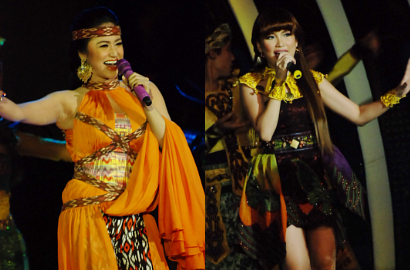 Dewi Persik, Ayu Ting Ting Cs Sukses Goyang Panggung HUT Transmedia