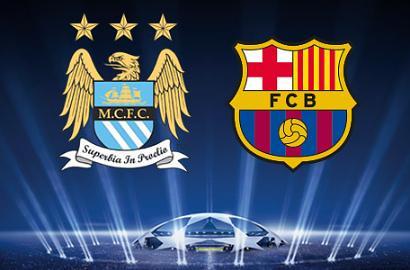 Manchester City Tantang Barcelona di 16 Besar Liga Champions 2014-2015