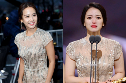 Waduh, Dua Aktris Pakai Gaun Sama di Blue Dragon Film Awards 2014